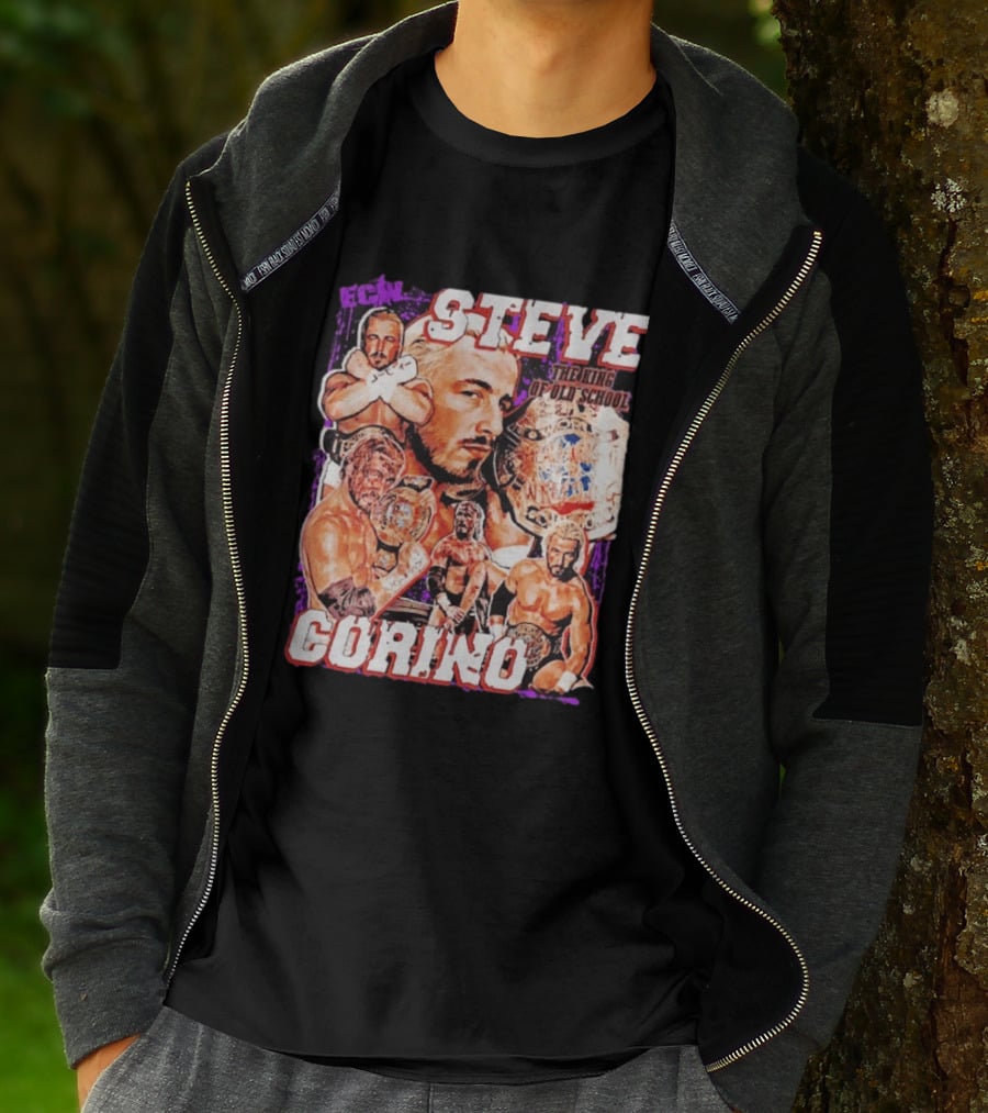 ECW Steve Corino The King Of Old School Wrestling Champion T-Shirt