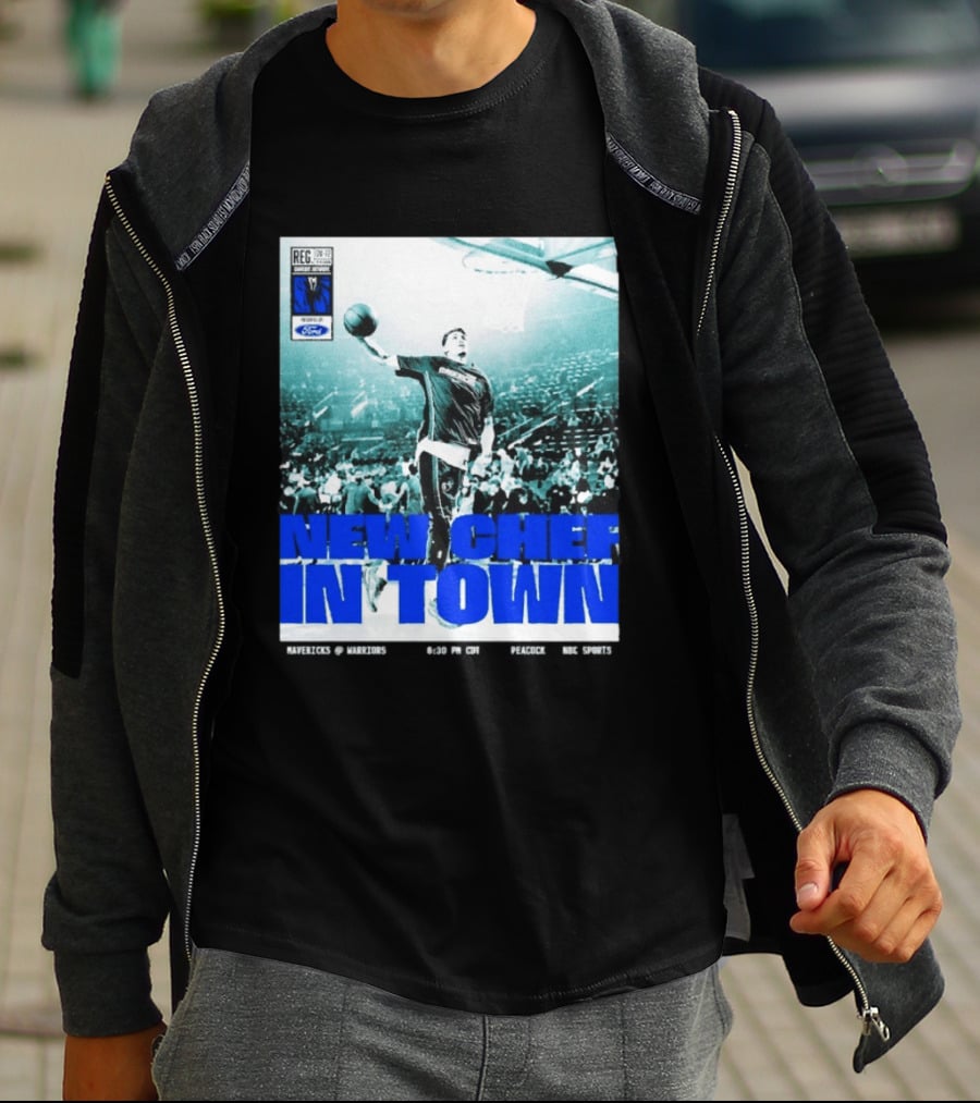 Dallas Mavericks New Chef In Town Cooper Flagg 2025 2026 NBA Season T-Shirt