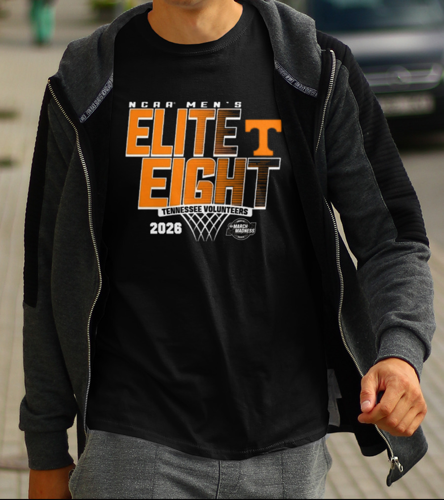 NCAA Men's Elite Eight 2026 Tennessee Volunteers March Madness T-Shirt