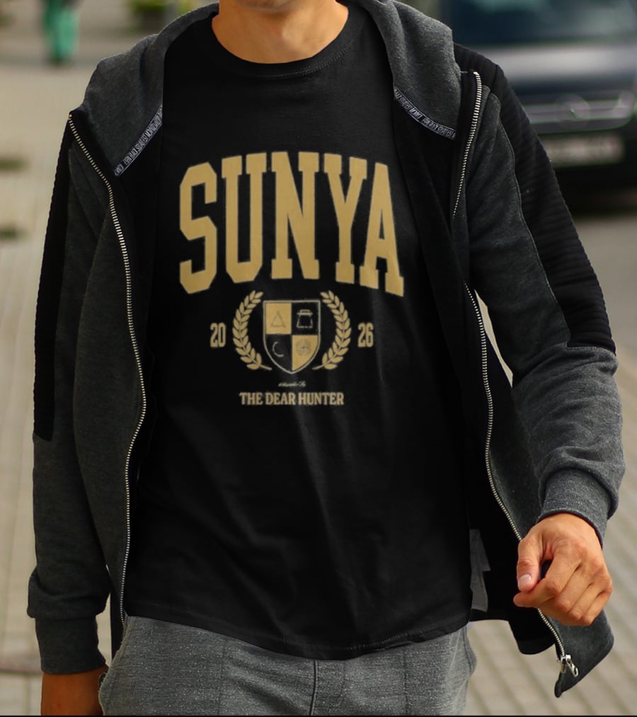 Sunya Collegiate 2006 The Dear Hunter Faded Crest T-Shirt