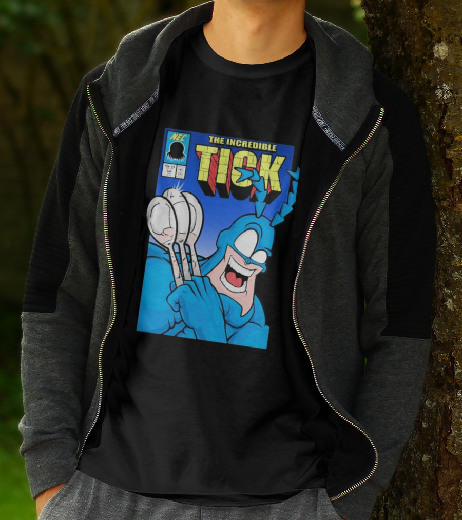 The Incredible Tick Spoon NEC Comic 324 T-Shirt