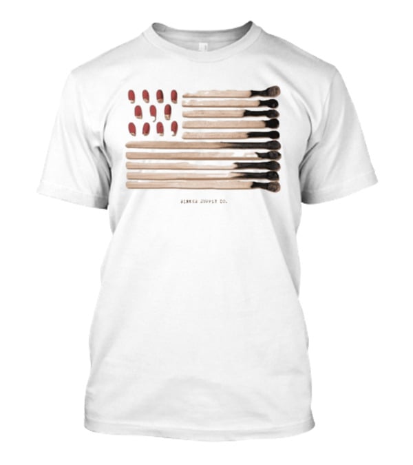 Noah Rinker Rinker Supply Co Matches American Flag T-Shirt