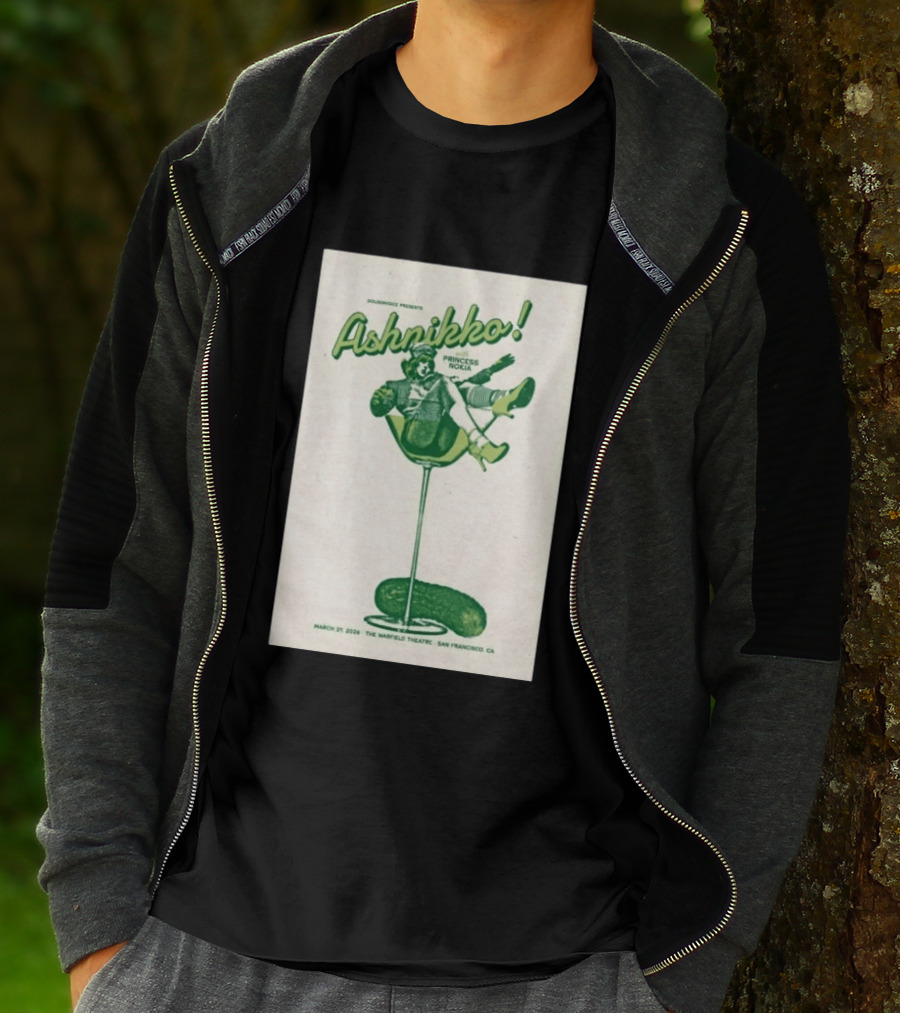Ashnikko Princess Nokia The Warfield Theatre San Francisco March 21 2026 T-Shirt