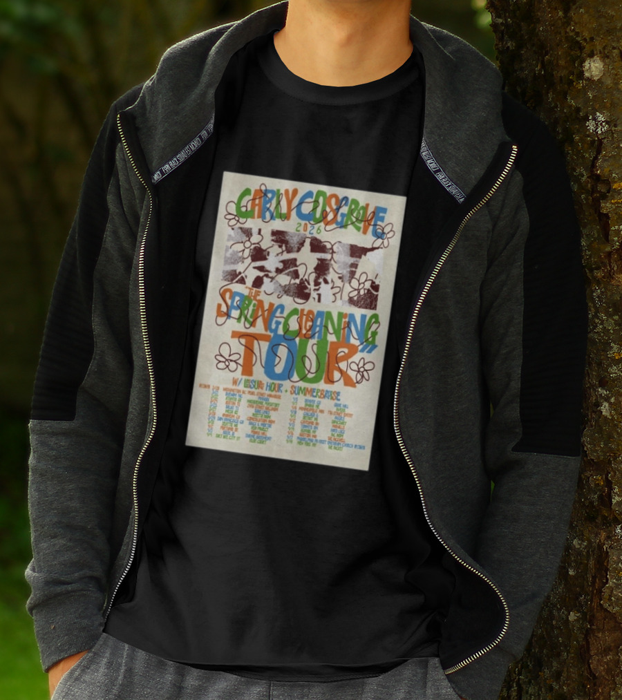 Carly Cosgrove 2026 The Spring Cleaning Tour Leisure Hour Summerbruise T-Shirt