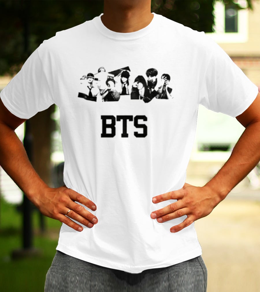 BTS Arirang Album Mixed Mesh Swim T-Shirt