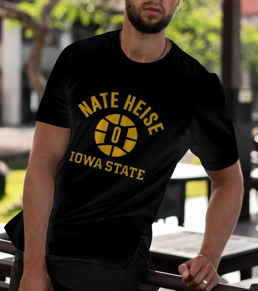 Iowa State Nate Heise Basketball 0 T-Shirt
