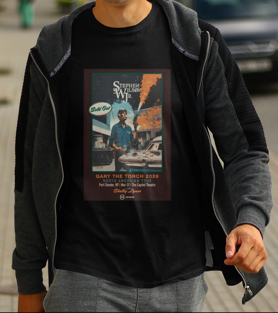 Stephen Wilson Jr. Sold Out Gary The Torch 2026 North American Tour Port Chester Capitol Theatre Mar 22 Shelby Lynne T-Shirt