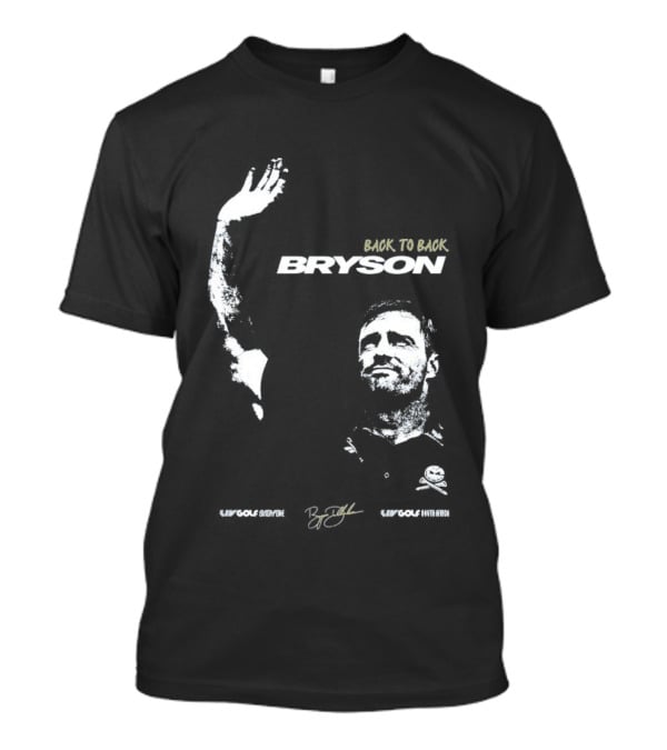 Bryson Back To Back LIV Golf Victory Celebration T-Shirt