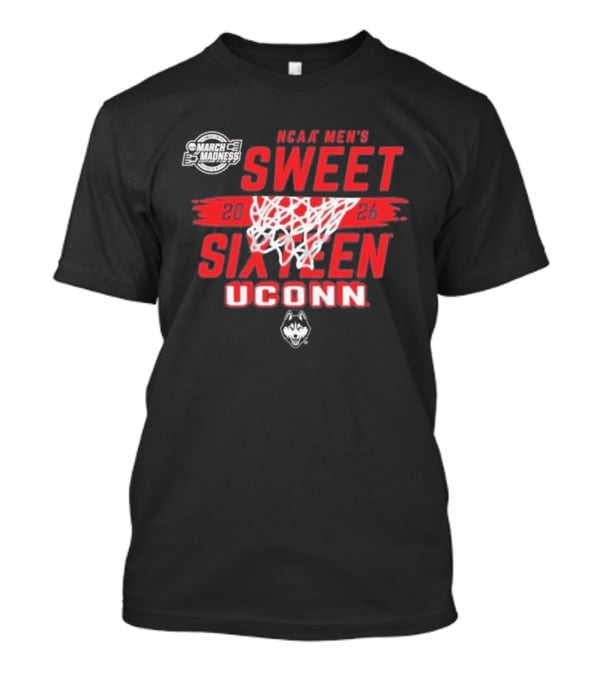 UConn NCAA Men's Sweet Sixteen 2026 T-Shirt