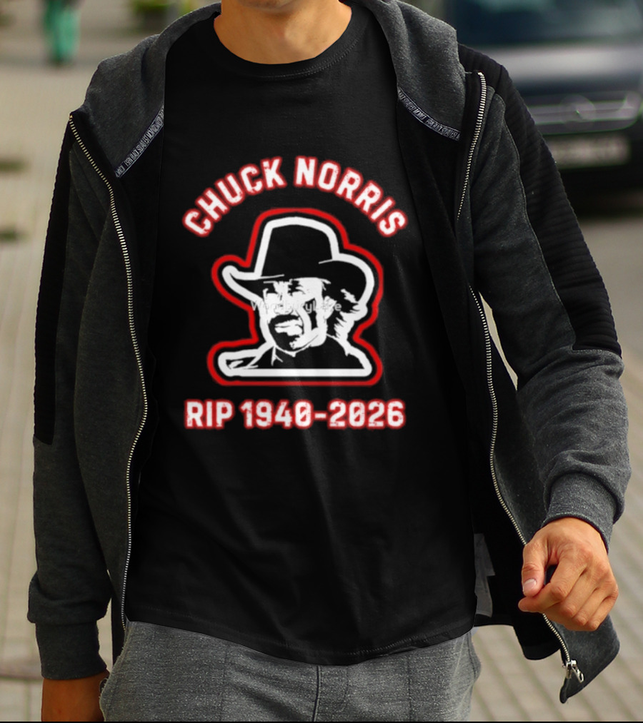 Rip Chuck Norris 1940 2026 Cowboy Hat T-Shirt