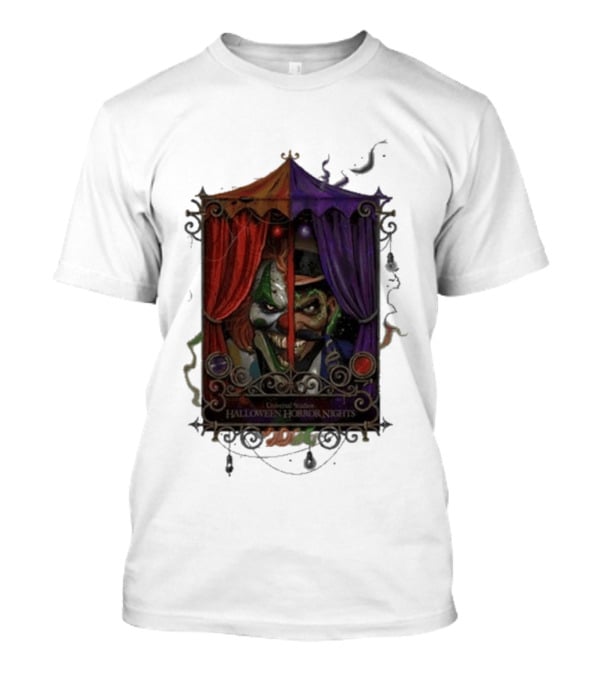 Universal Studios Halloween Horror Nights 2026 Dark Carnival Clown T-Shirt