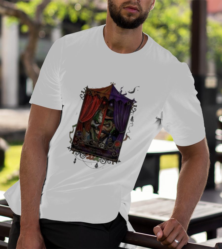 Universal Studios Halloween Horror Nights 2026 Dark Carnival Clown T-Shirt