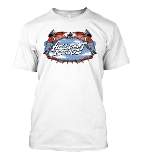 Hellbent Records Cartoon Devils Heaven Can't Save You T-Shirt