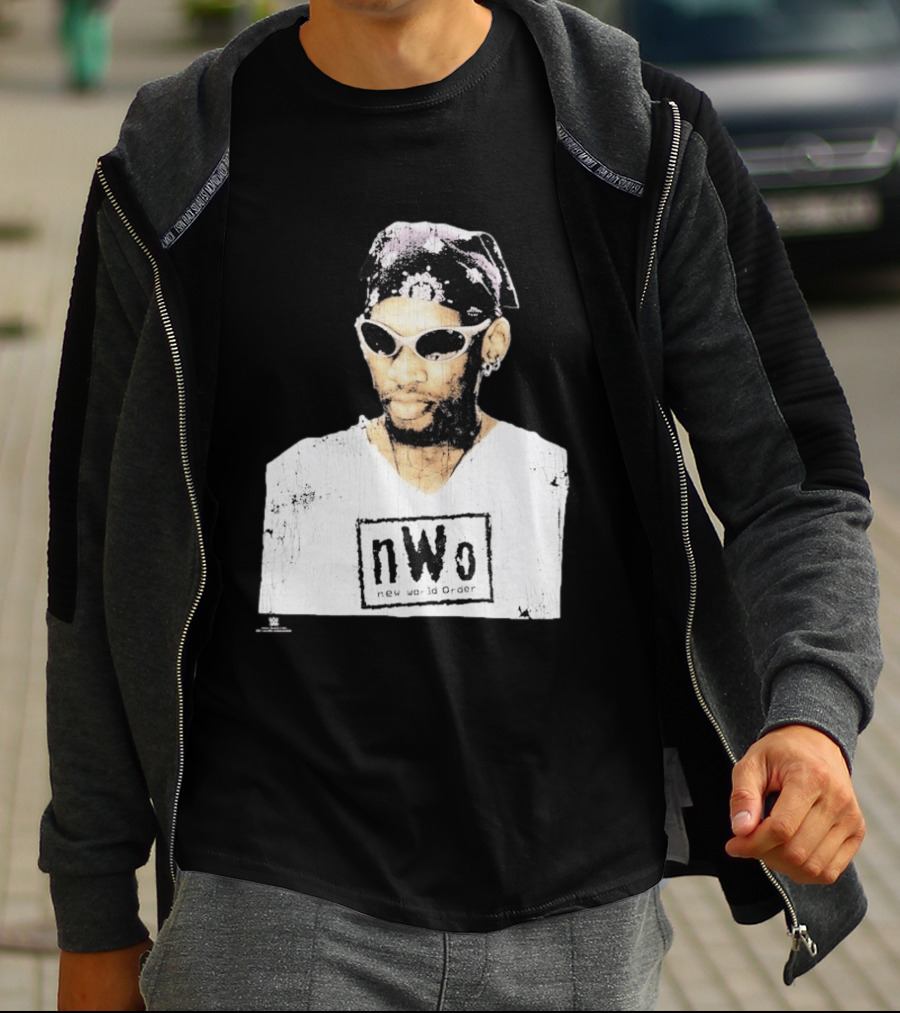 Dennis Rodman NWO New World Order Snow Wash T-Shirt