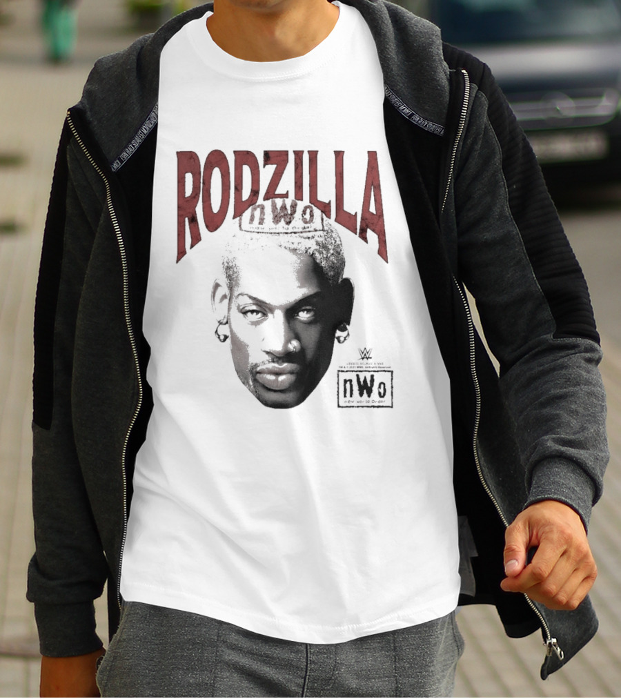 RODZILLA NWo Dennis Rodman Grail WWE NWo T-Shirt