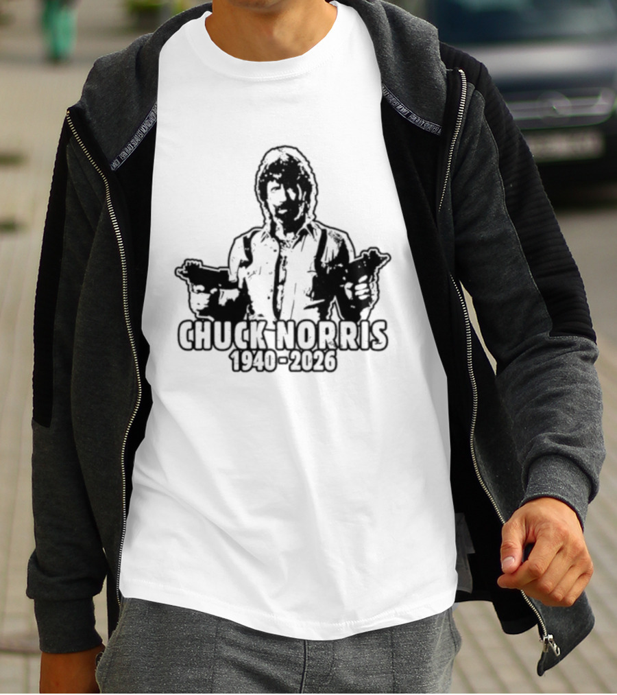 Chuck Norris 1940 2026 T-Shirt