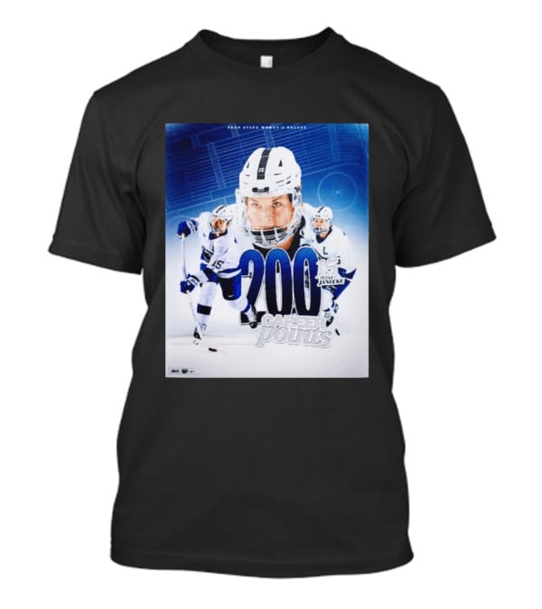 Penn State Women's Hockey Tessa Janecke 200 Career Points T-Shirt