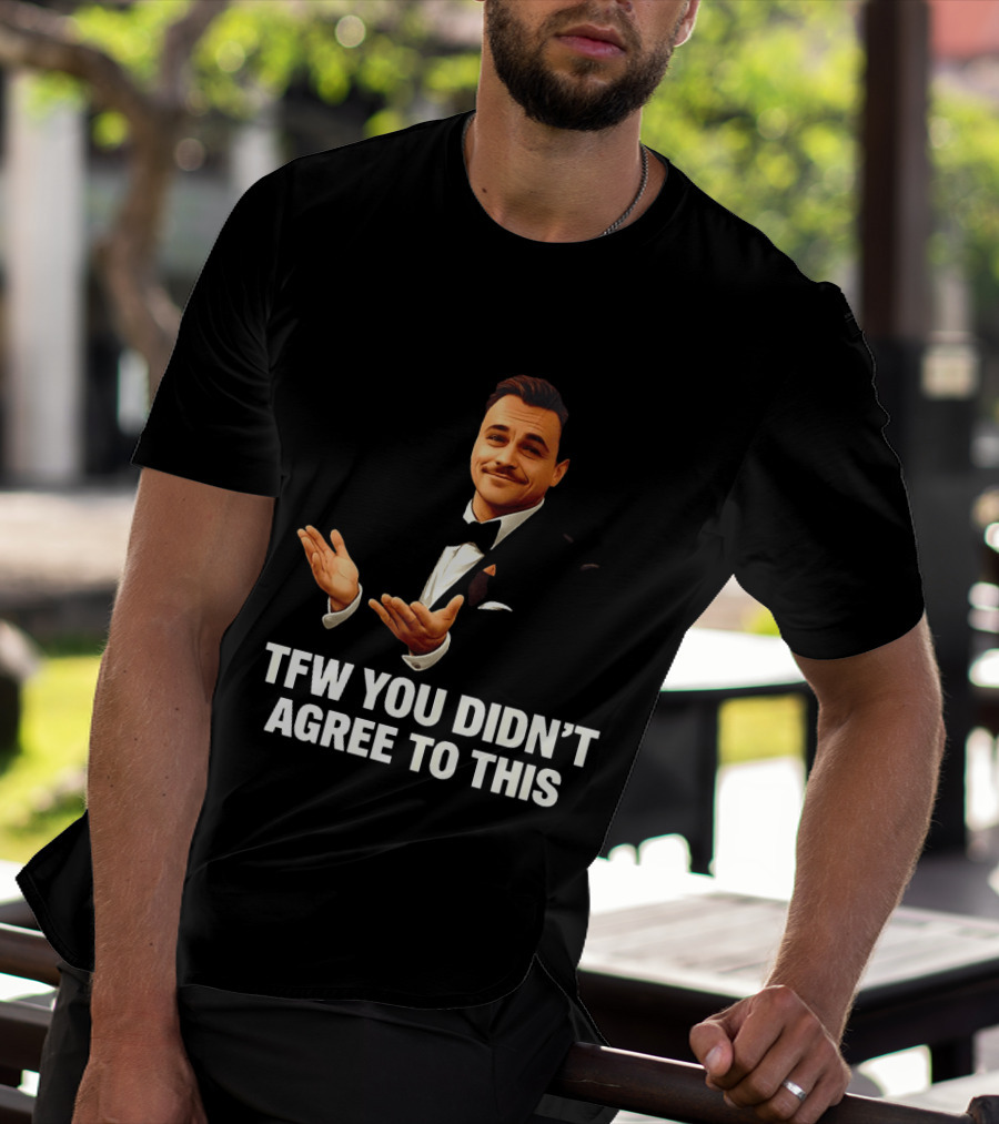 TFW You Didn't Agree To This Leonardo Style Suit Hands T-Shirt