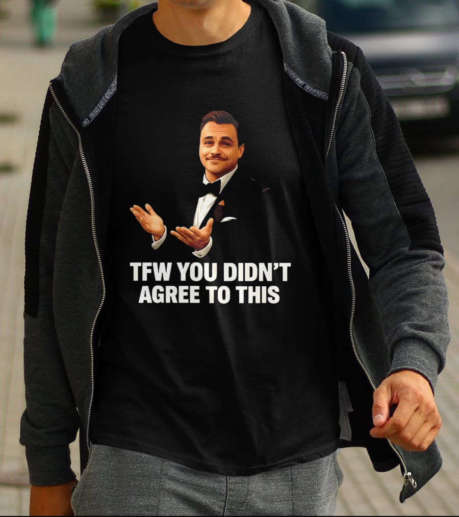 TFW You Didn't Agree To This Leonardo Style Suit Hands T-Shirt