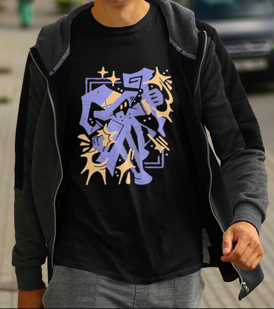 Flare 1000 Dead Draculas Dynamic Dance Moves With Stars T-Shirt