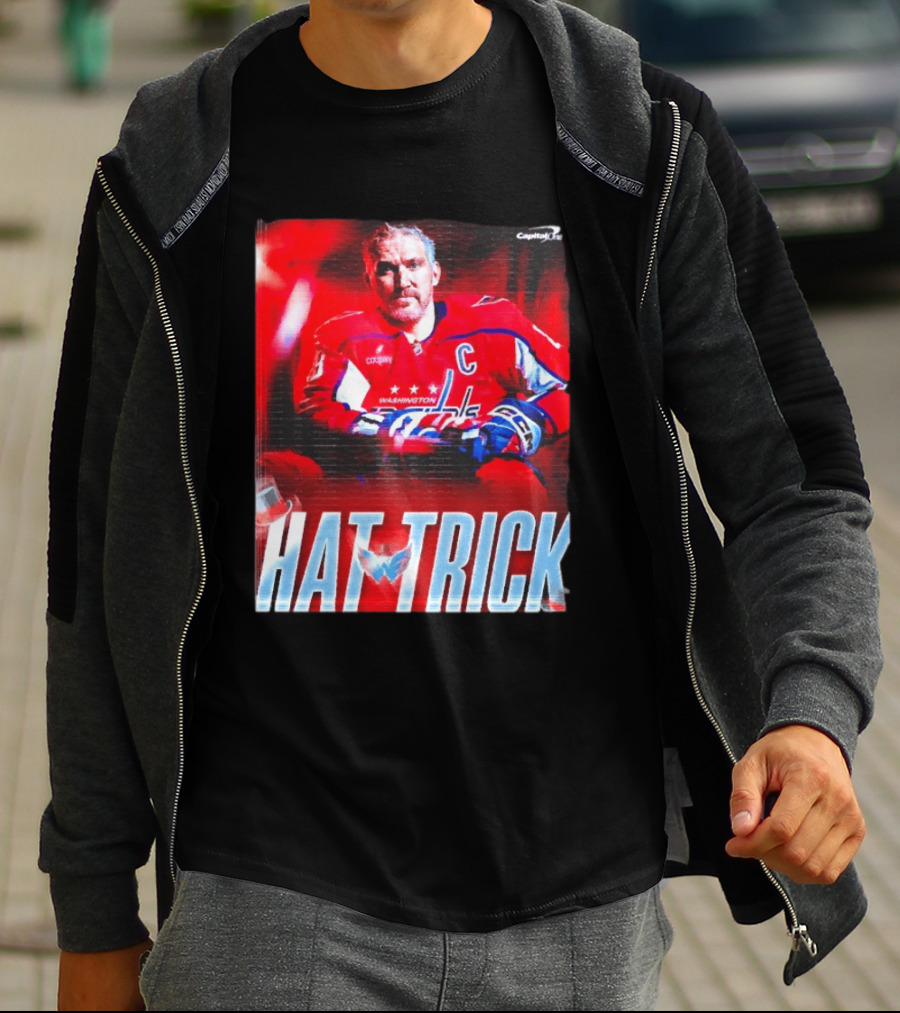 Alexander Ovechkin Washington Capitals Hat Trick Visionary Leadership T-Shirt
