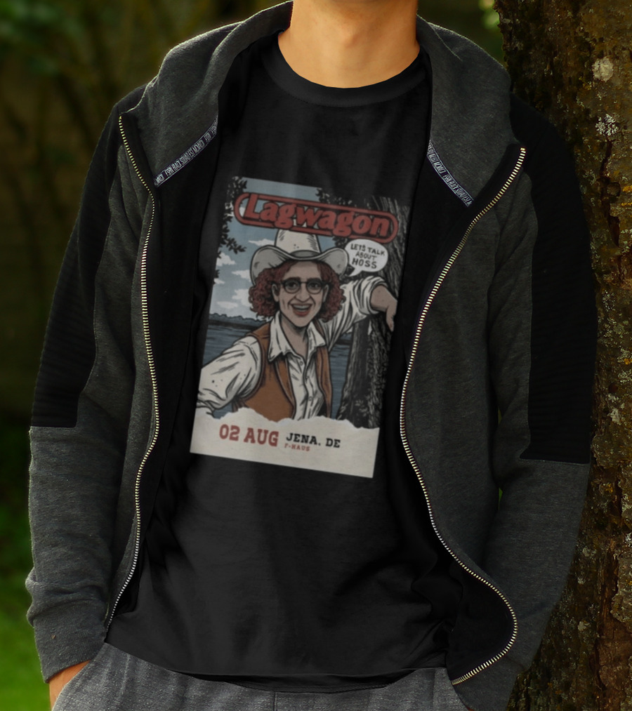 Lagwagon Let's Talk About Hoss 02 Aug Jena DE F Haus T-Shirt