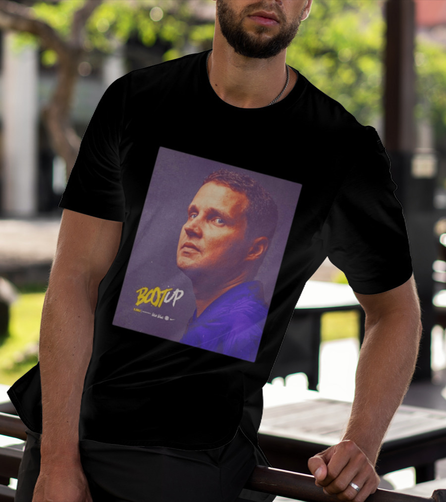 BOOT UP Will Wade LSU Nike Basketball Coach T-Shirt