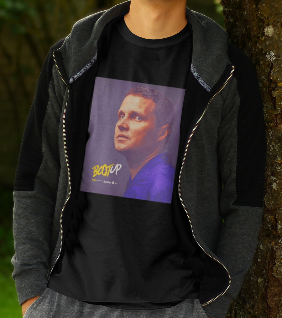 BOOT UP Will Wade LSU Nike Basketball Coach T-Shirt