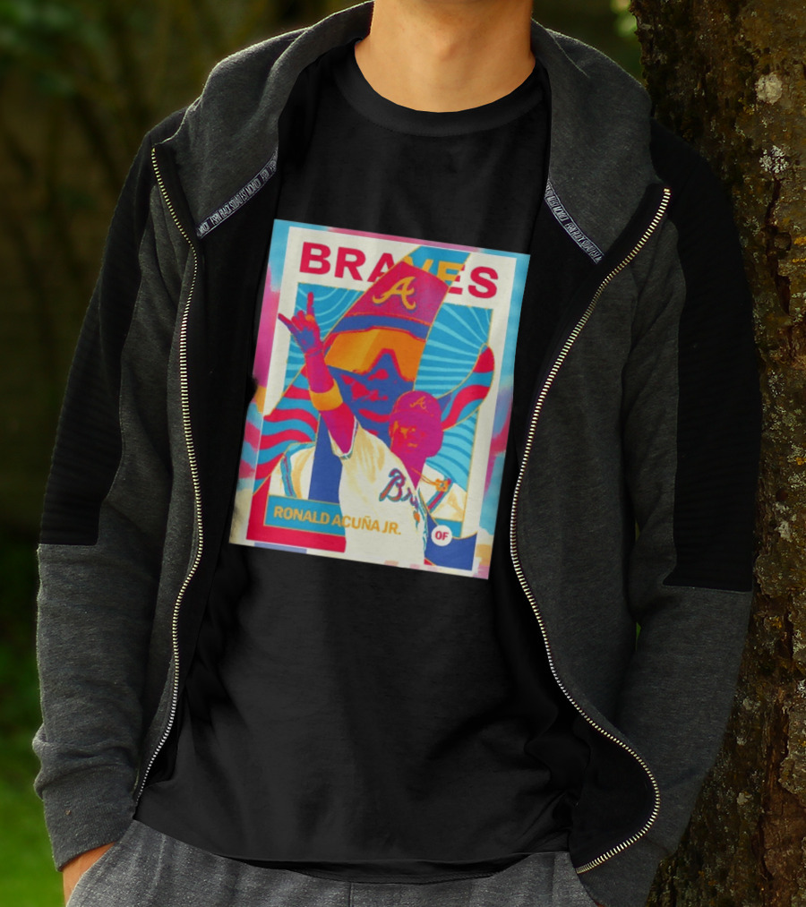 Ronald Acuña Jr OF Braves Atlanta Baseball T-Shirt