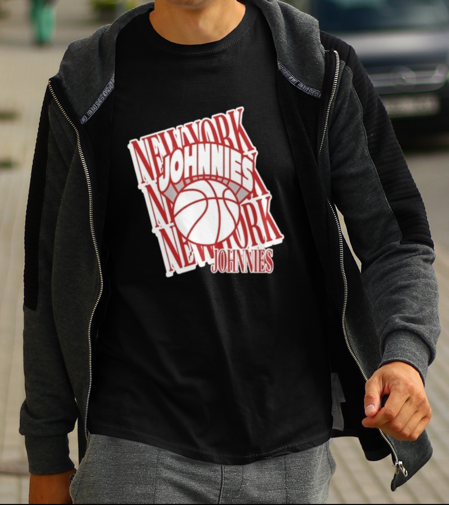 New York Johnnies Basketball Team T-Shirt