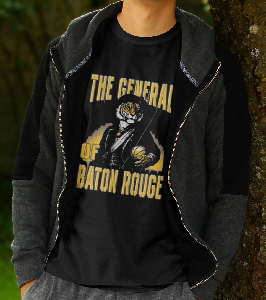 The General Of Baton Rouge Pocket Tiger Conductor Baton Rouge T-Shirt