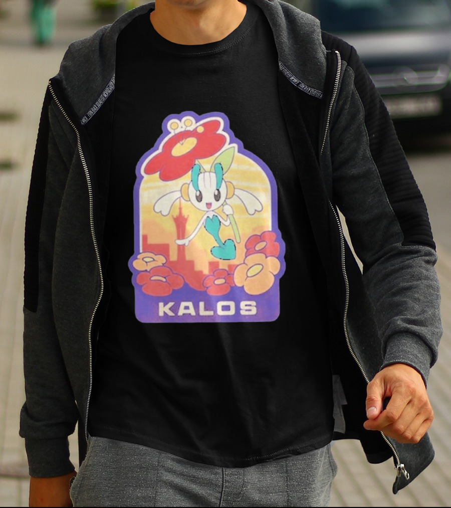 Kalos Region Floette Pokémon Adventure T-Shirt