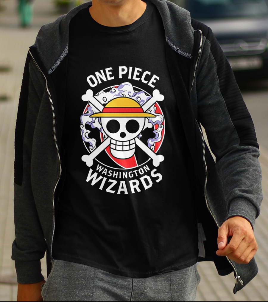 Washington Wizards One Piece Crossover 2026 NBA T-Shirt