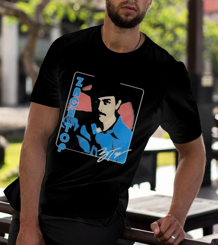 Zach Top ZTW Signature Blue And Red T-Shirt