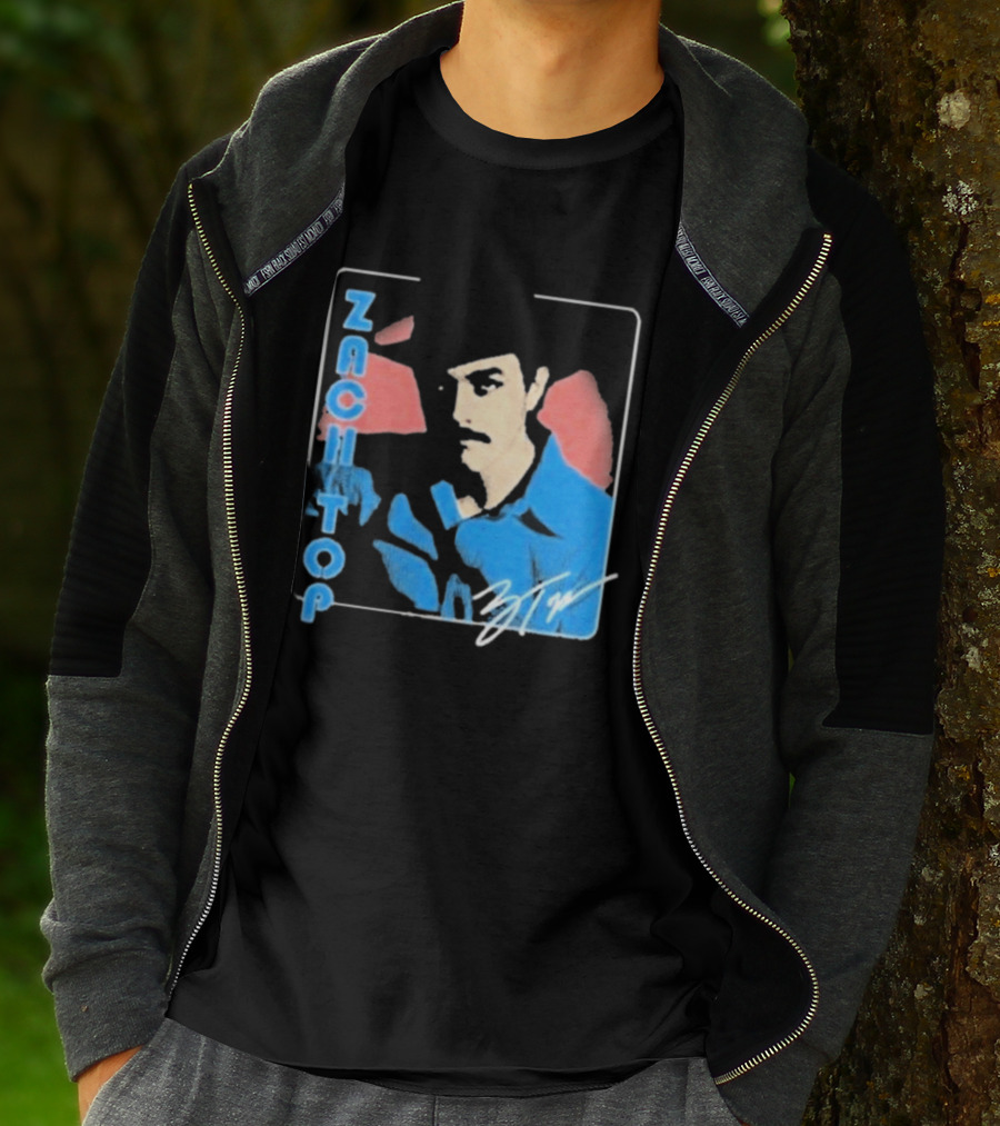 Zach Top ZTW Signature Blue And Red T-Shirt