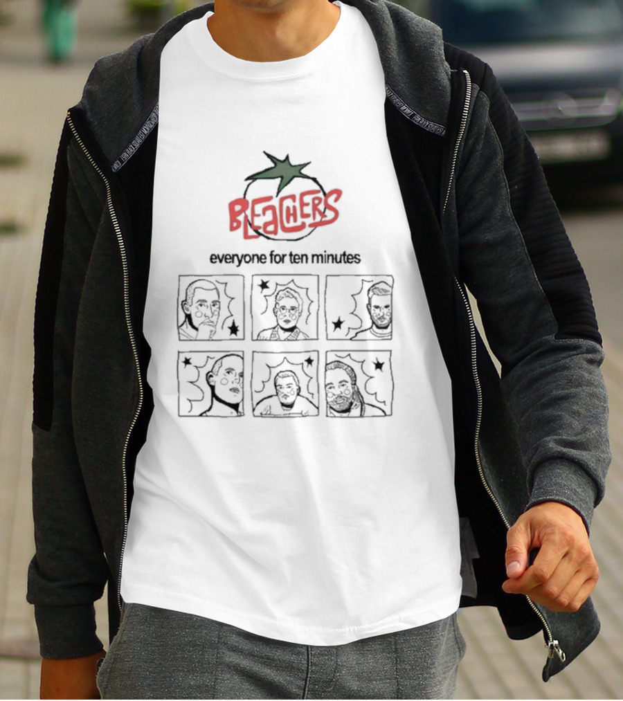 Bleachers Everyone For Ten Minutes Tomato Comic Strip T-Shirt