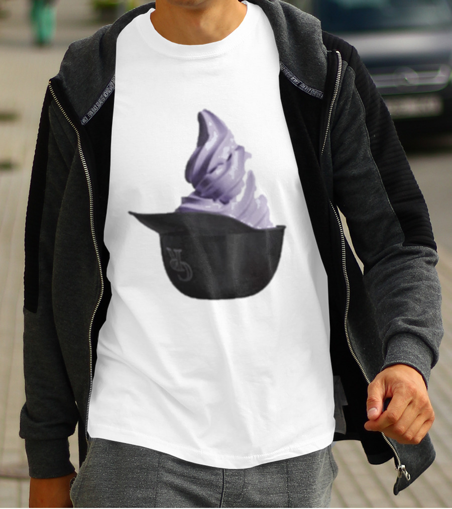 Colorado Rockies Boozy Ice Cream Purple Soft Serve Treat T-Shirt