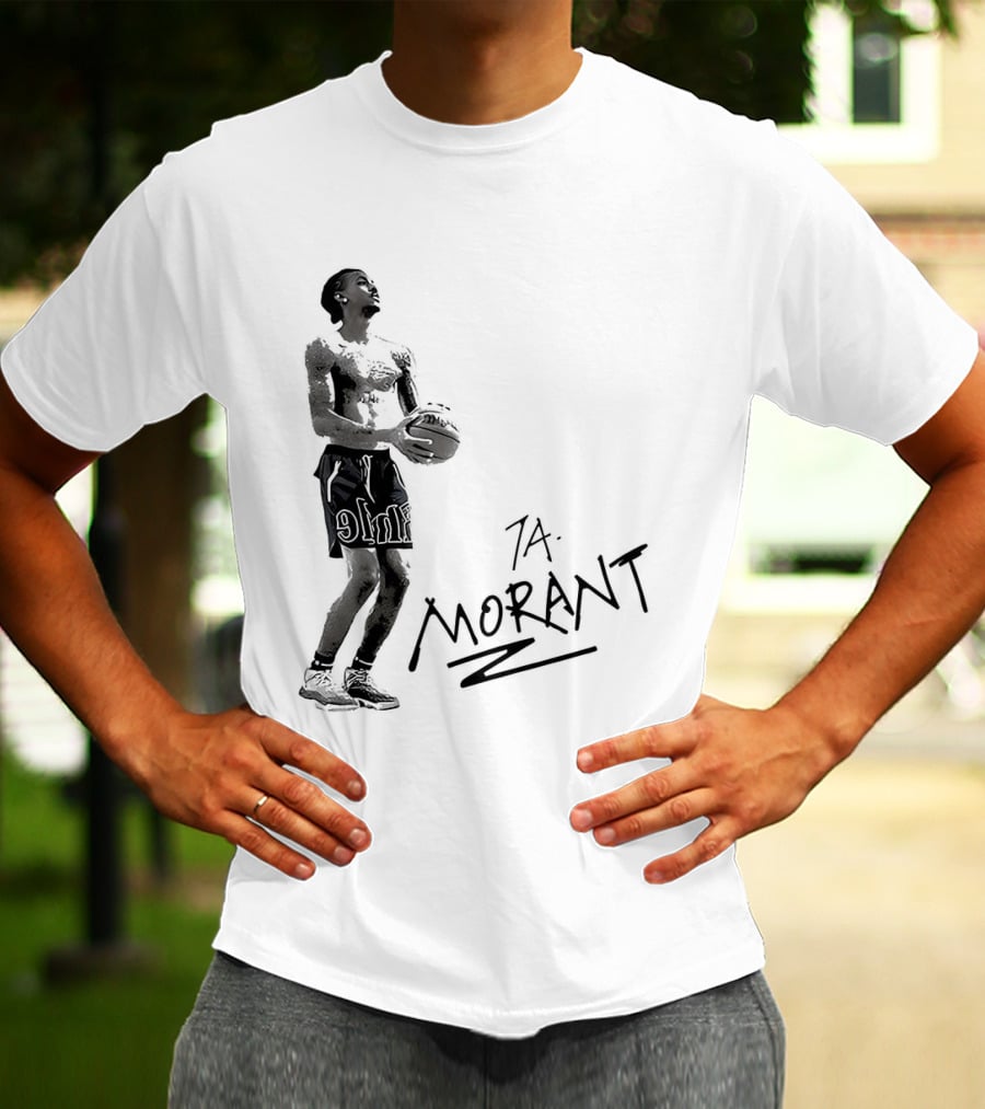 Ja Morant Memphis Grizzlies Basketball T-Shirt