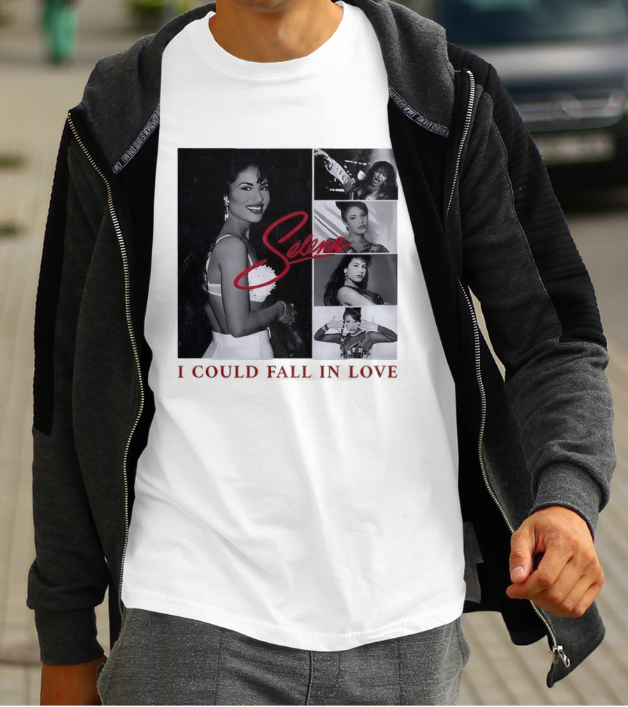 Selena Quintanilla I Could Fall In Love Photomontage T-Shirt