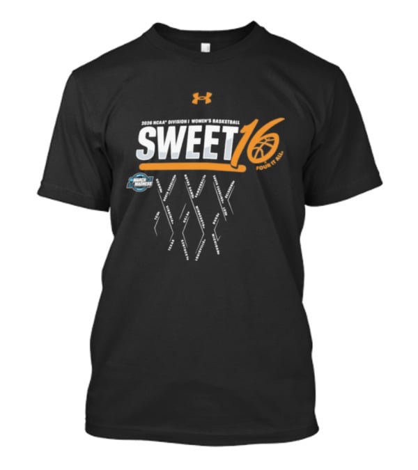 2026 NCAA Women's Basketball Sweet 16 Tournament Teams T-Shirt