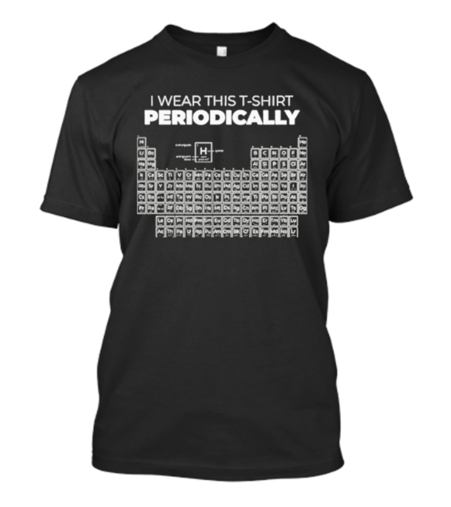 I Wear This Periodically Project Hail Mary Periodic Table T-Shirt
