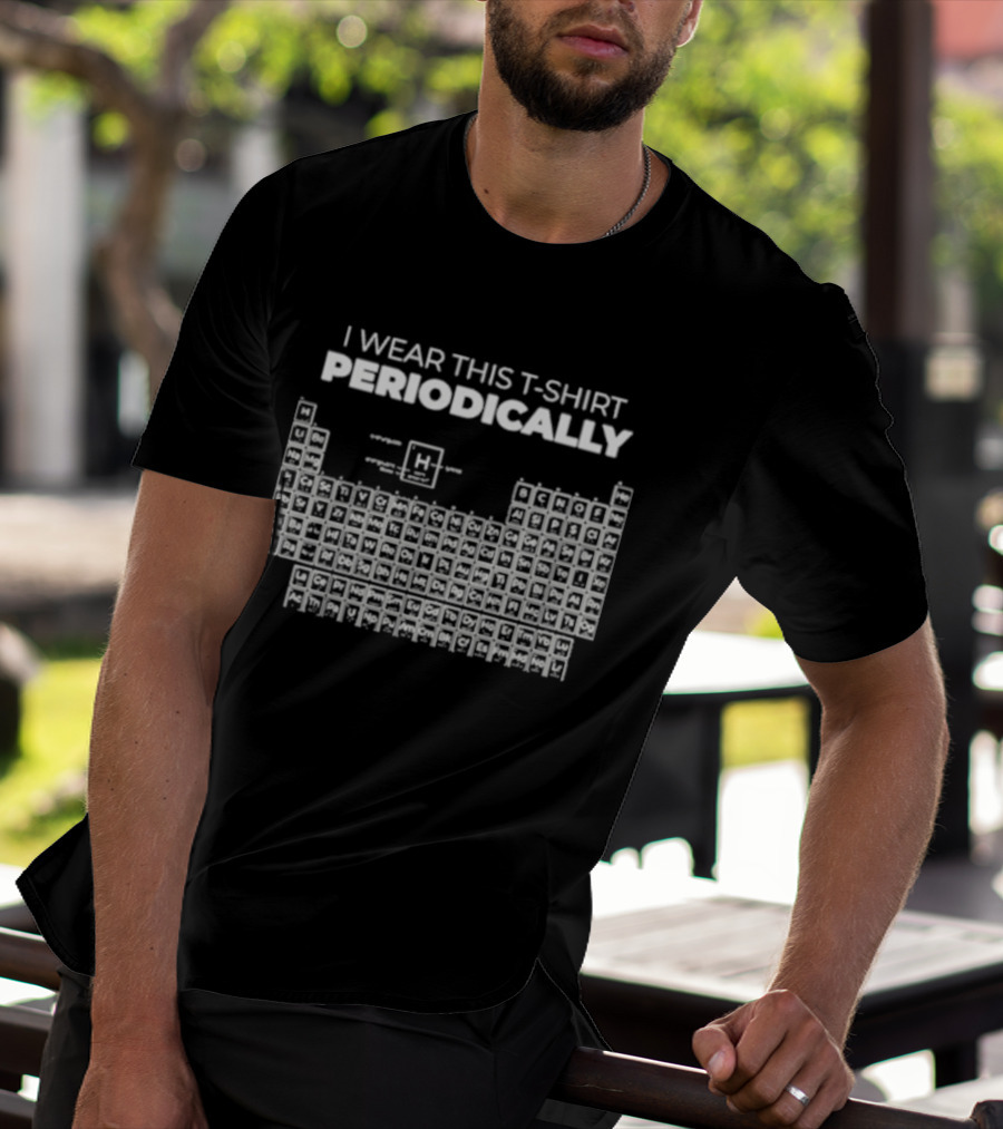 I Wear This Periodically Project Hail Mary Periodic Table T-Shirt