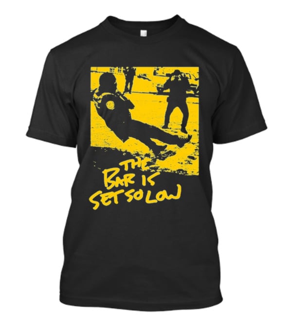 The Bar Is Set So Low Tug Of War Yellow T-Shirt