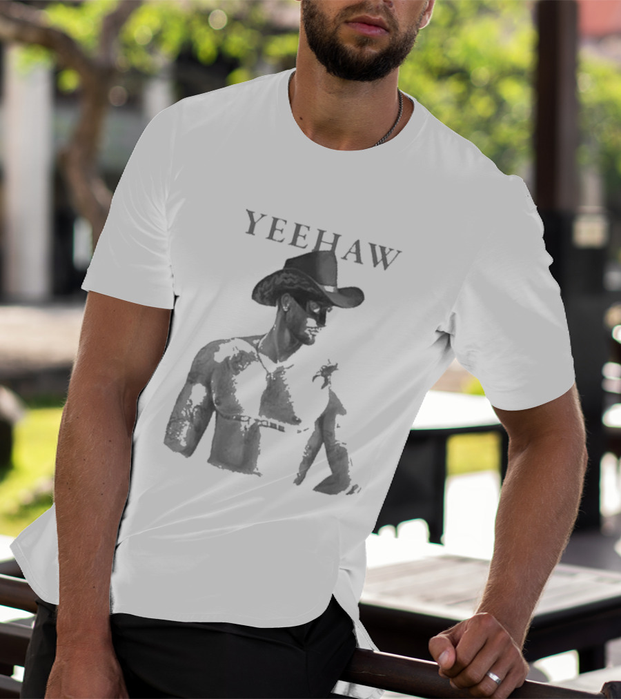 Yeehaw Orville Peck Pride 2024 Cowboy Hat T-Shirt