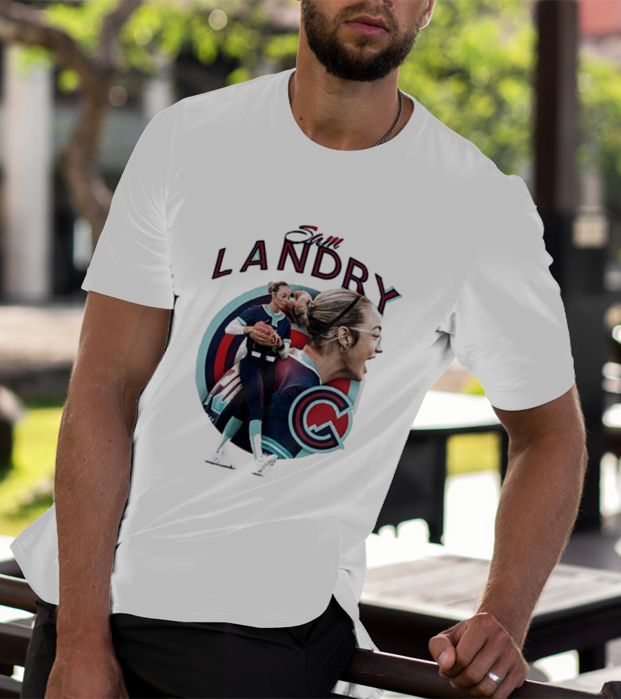 Sam Landry Cascade Baseball T-Shirt