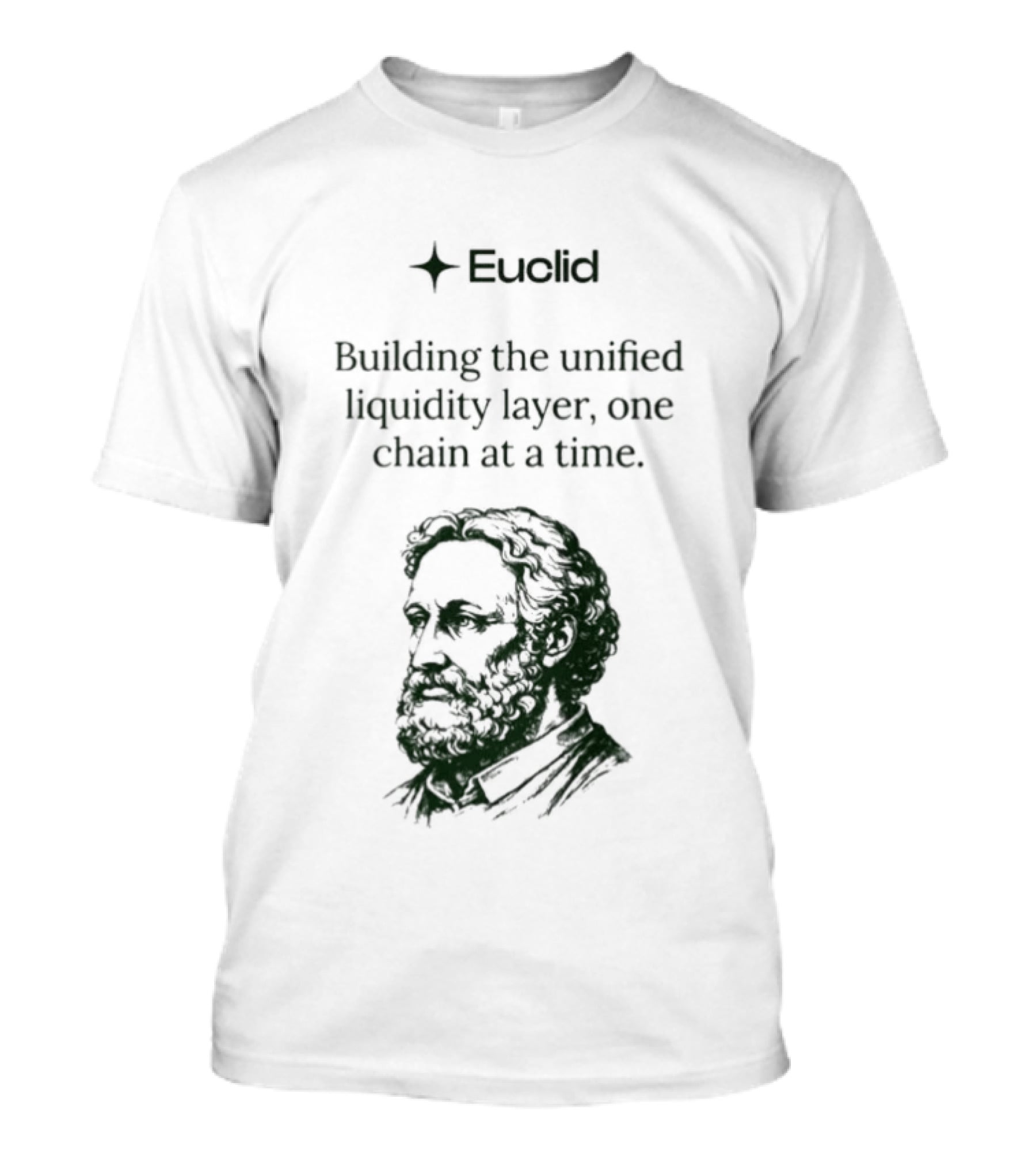 Euclid Building The Unified Liquidity Layer One Chain At A Time T-Shirt