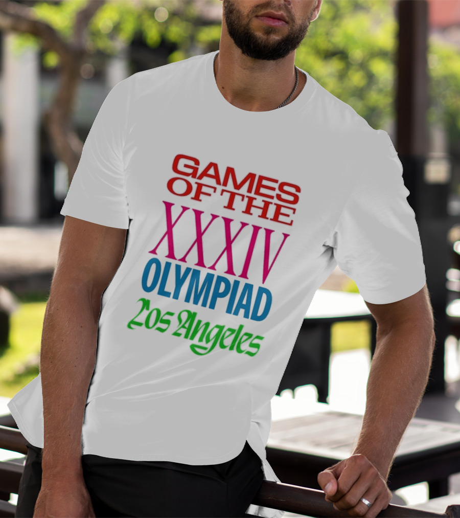 Games Of The XXXIV Olympiad Los Angeles 2028 T-Shirt