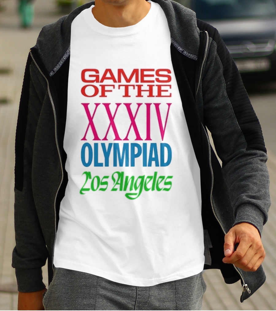 Games Of The XXXIV Olympiad Los Angeles 2028 T-Shirt