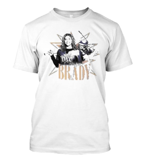 Spark Okc Maya Brady Softball Starburst T-Shirt