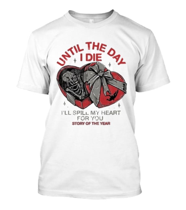Story Of The Year Until The Day I Die Heart Box I'll Spill My Heart For You T-Shirt